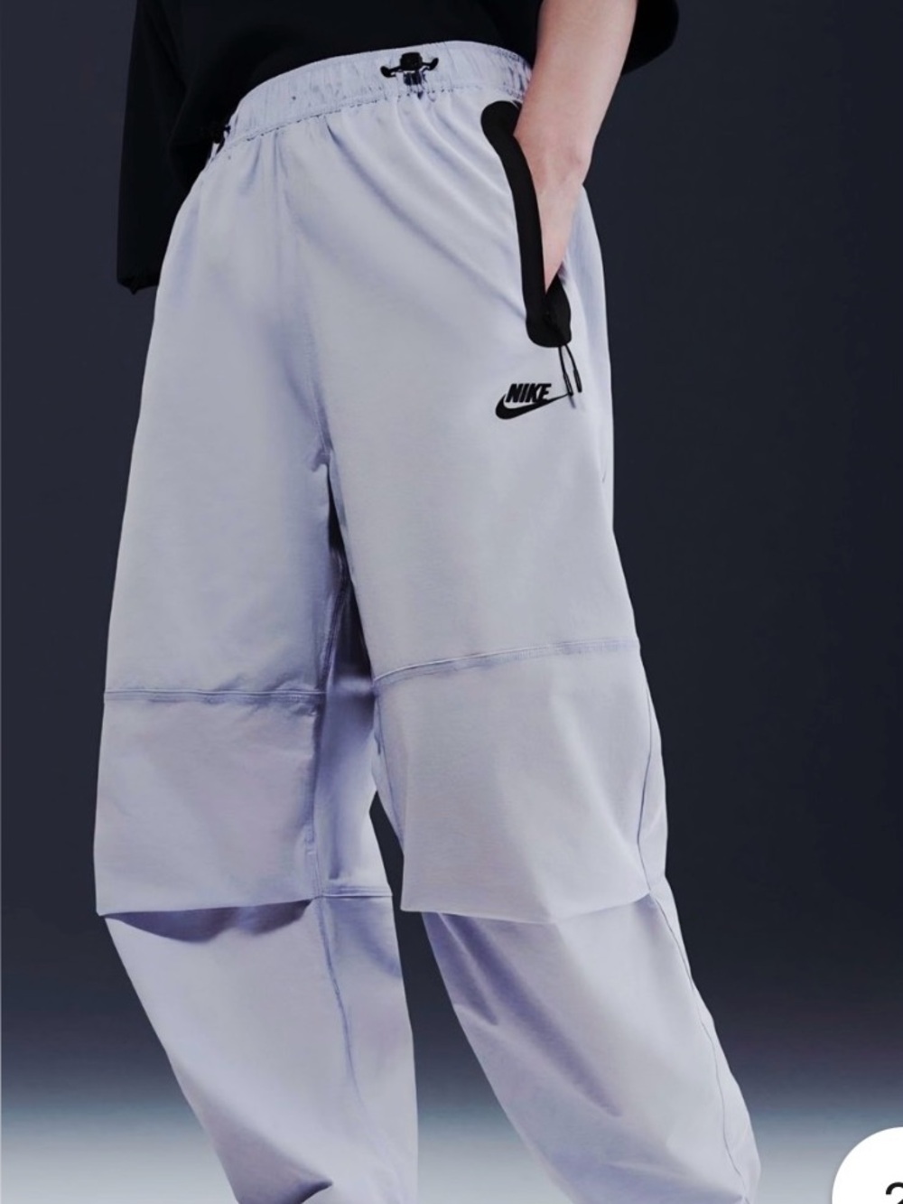 Nike Tech Mens Woven Oversized Jogger Sweatpants Size Medium